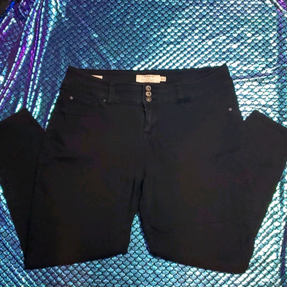 Torrid black jeggings